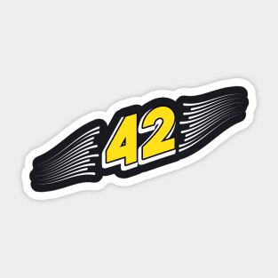 42 The answer to everything Sticker
